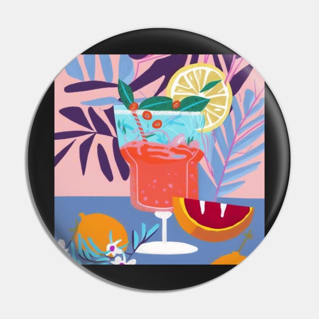 Cranberry cocktail Pin by RoseAesthetic