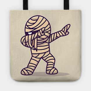 Cute Mummy Dabbing Cartoon Tote