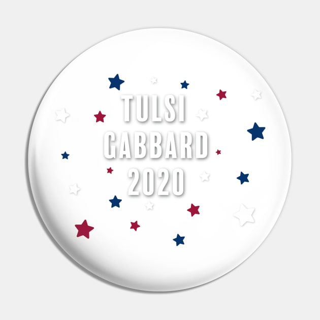 Star Spangled Tulsi Gabbard 2020 Pin by KimberMaddox