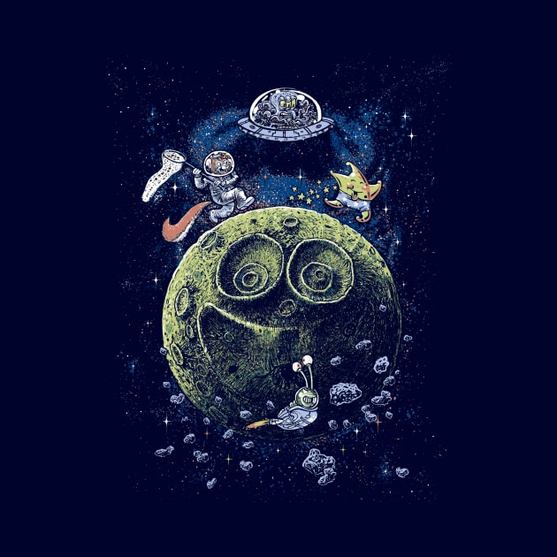 Sponge Planet by georgeslemercenaire