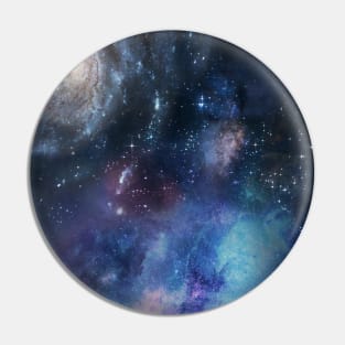 Aurora Galaxy Pin