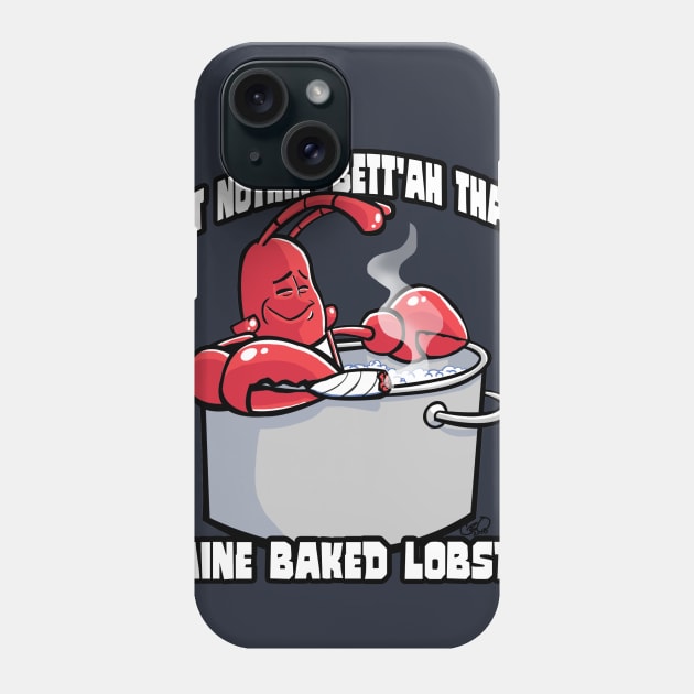Maine Baked Lobster Phone Case by wickeddecent