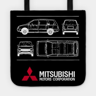 MITSUBISHI SPACE WAGON - advert Tote