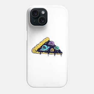 Pizza in space Phone Case