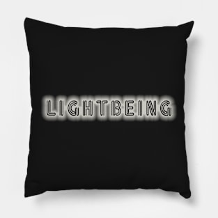 Light Being Spiritual Design Pillow