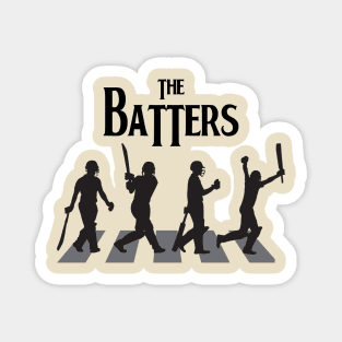 The Batters, Cricket players classic crosswalk Magnet