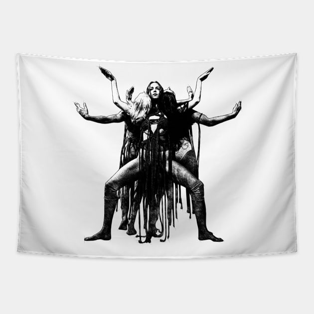 Suspiria Retro Tapestry by tykler