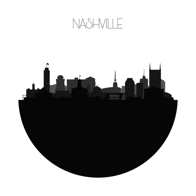 Nashville Skyline V2 by inspirowl