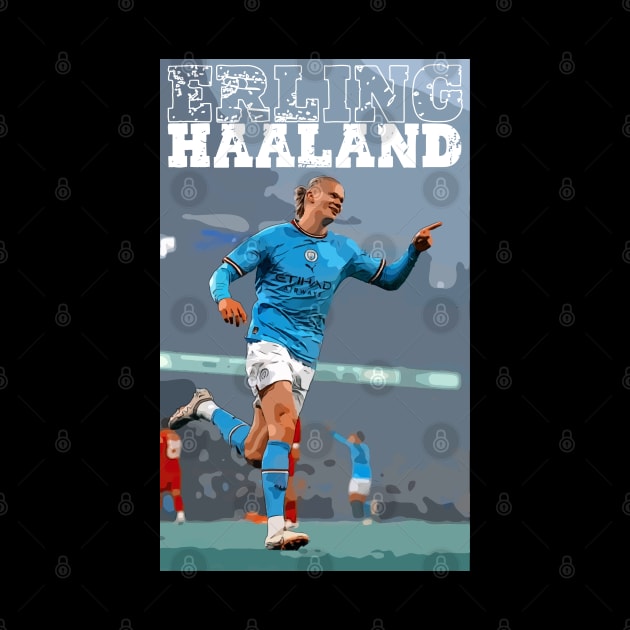 Erling Haaland Goal Celebration by Playful Creatives