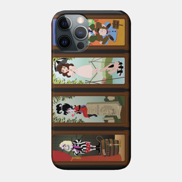 Haunted Portrait - Quartet - Beetlejuice - Phone Case