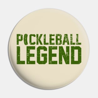 Pickleball Legend Dark green Pin