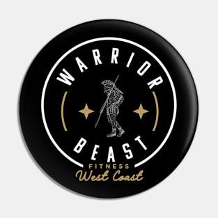 Warrior Beast Fitness Pin