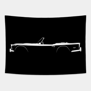 Triumph TR5 Silhouette Tapestry