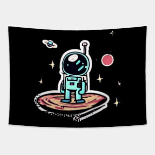 lost in space Tapestry