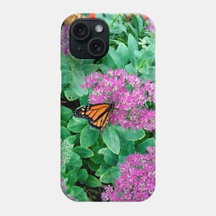 Monarch Butterfly Garden Phone Case