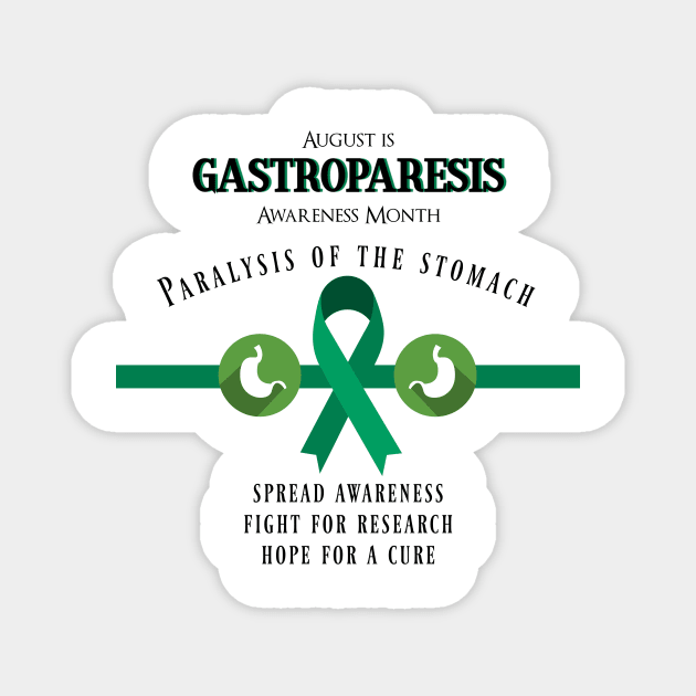 Gastroparesis Support Awareness Magnet by allthumbs