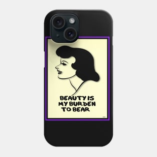 PROFILE OF AN ASSURED WOMAN Phone Case