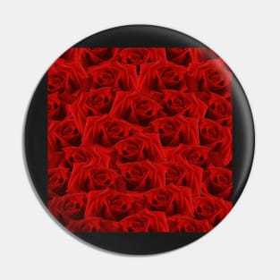 Romantic Red Rose Pin