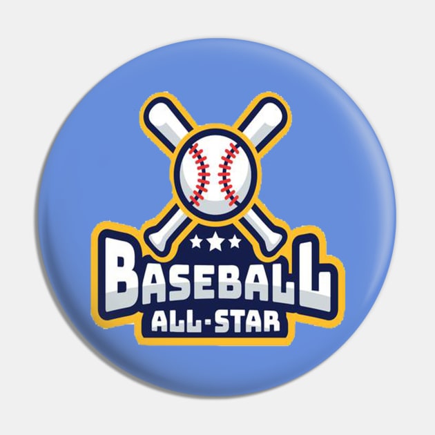 BaseBall All-Star Pin by tfortwo