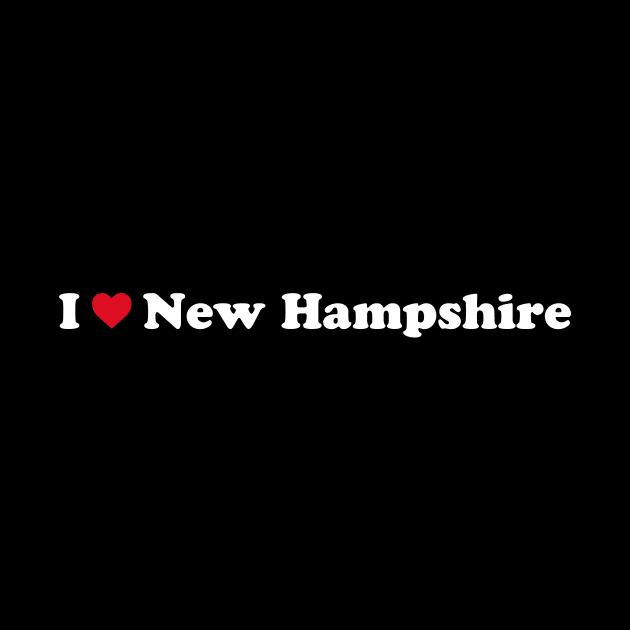 I ❤️ New Hampshire by Novel_Designs