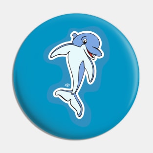 Little Dolphin Pin