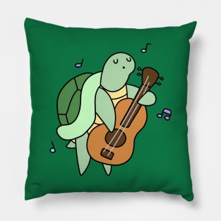 Guitar Turtle Pillow