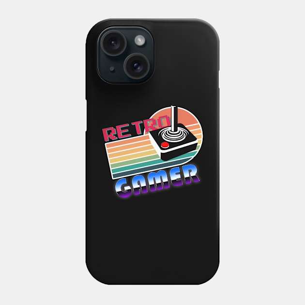 Retro Gamer: Never Forgetting the Roots of Gaming Phone Case by ZiP