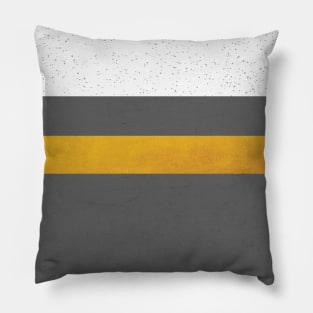 Contemporary Rustic Abstract Design Pillow