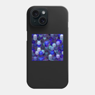 Cubic Shapes Pattern Phone Case