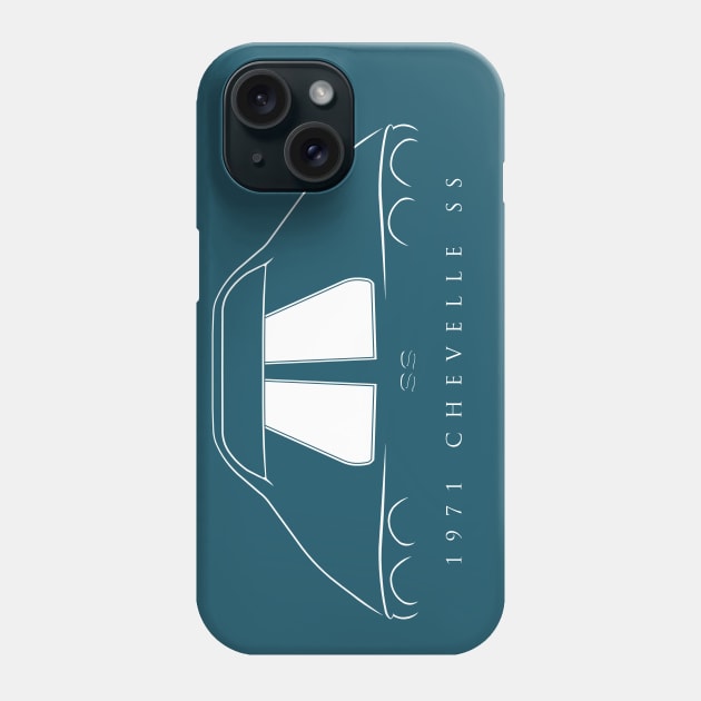 1971 Chevy Chevelle SS Phone Case by mal_photography