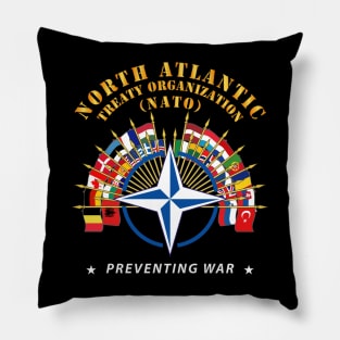 NATO - Preventing War X 300 Pillow