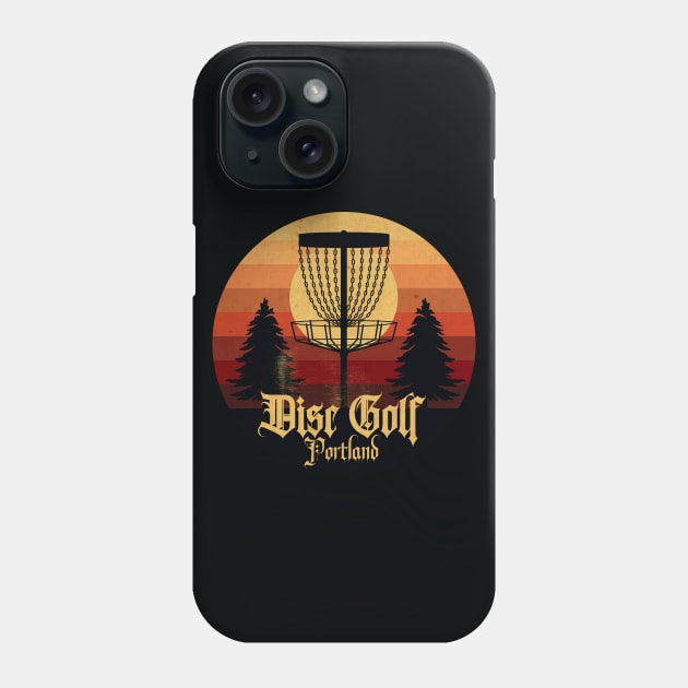 Disc Golf Portland Phone Case by CTShirts