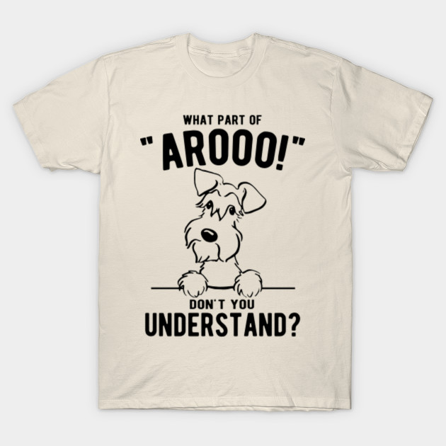 funny schnauzer shirts