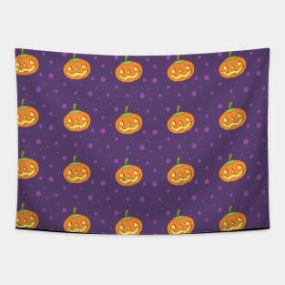 Halloween Seamless Pattern Tapestry