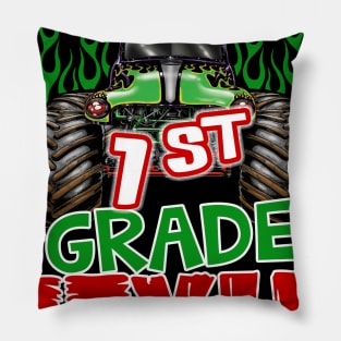 Kickin it 1st Grade Back to School Teacher Pillow