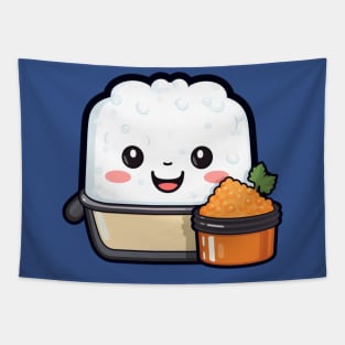 kawaii bento sushi T-Shirt cute  funny Tapestry