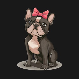 Coquette Frenchie T-Shirt