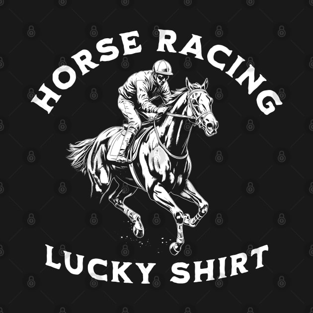 Horse Racing Lucky by Trippycollage