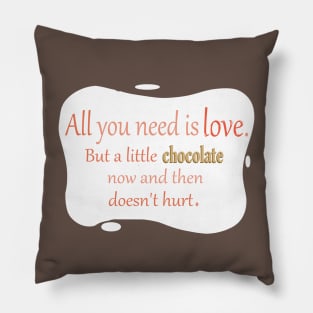 Chocolate love Pillow