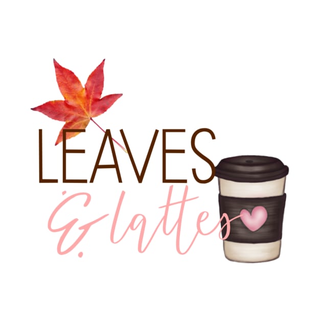 Leaves and Lattes, autumn weather, starbucks coffee by Cargoprints