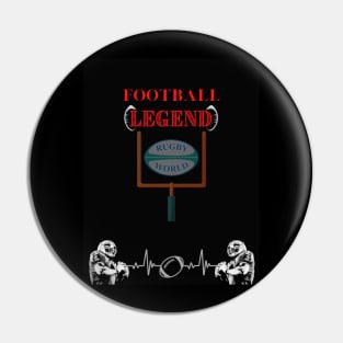 Rugby Legends Pin