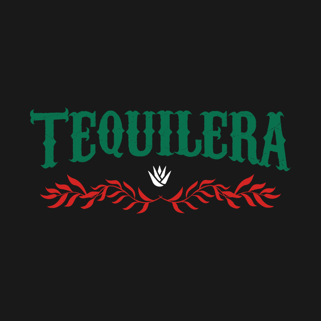 Tequilera - Mezcal - red and green by verde