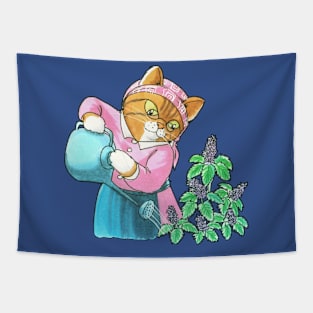 Meowmaw's Flower Garden Tapestry