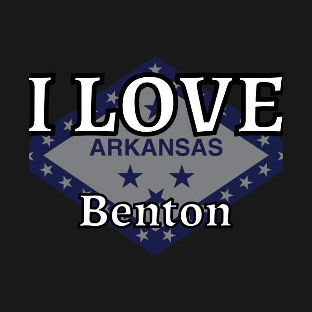 I LOVE Benton | Arkensas County by euror-design