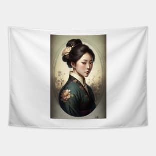 Traditional Korean Hanbok Tapestry