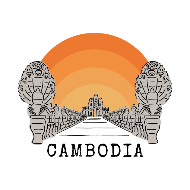 Angkor Thom Majesty: Cambodia's Ancient Wonder -- SunRise Edition by CuteBotss