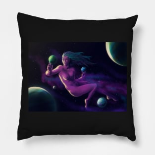 Goddess of the stars Pillow