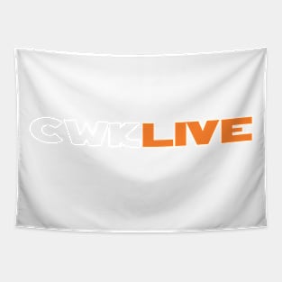 CWK LIVE Logo: Tees, Mugs, Stickers, & More Tapestry