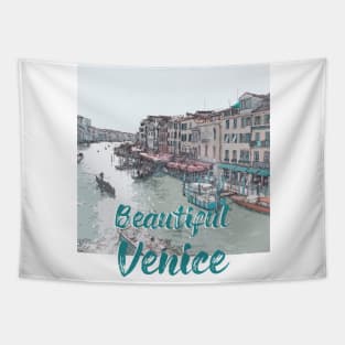 Venice city, the pearl of Europe located in Italy Tapestry