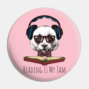 Reading is my jam! Pin